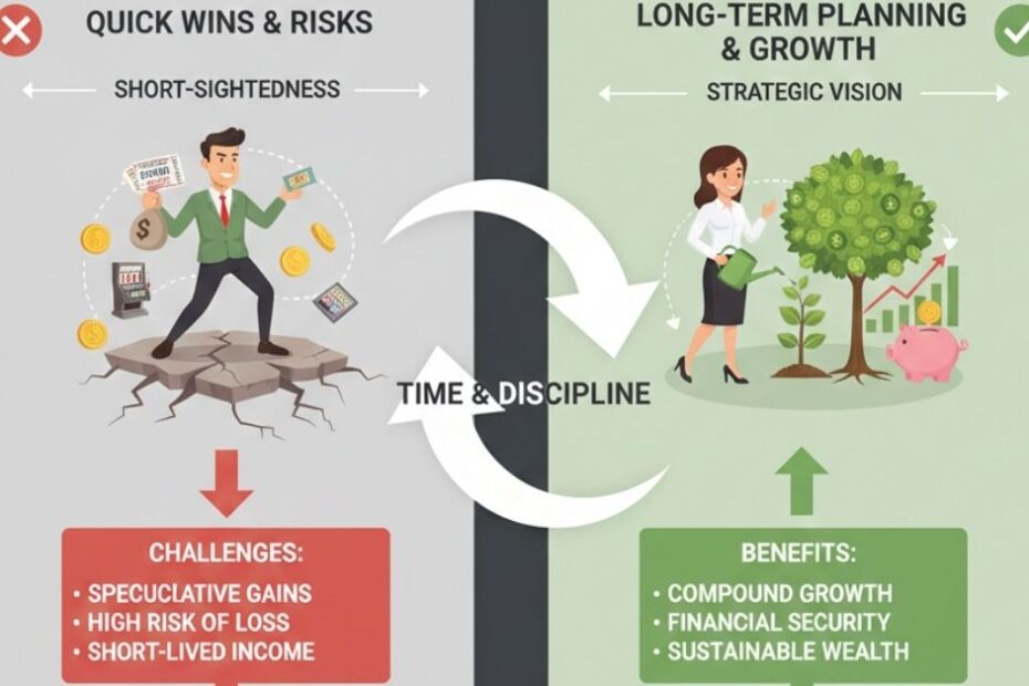 Why Long-Term Planning Beats Quick Financial Wins