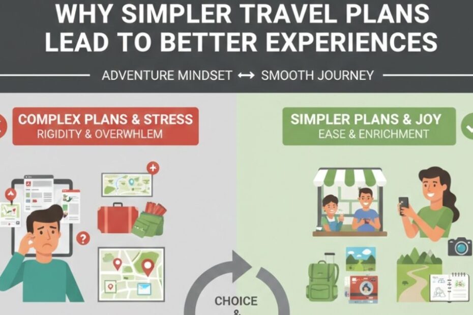 Why Simpler Travel Plans Lead to Better Experiences